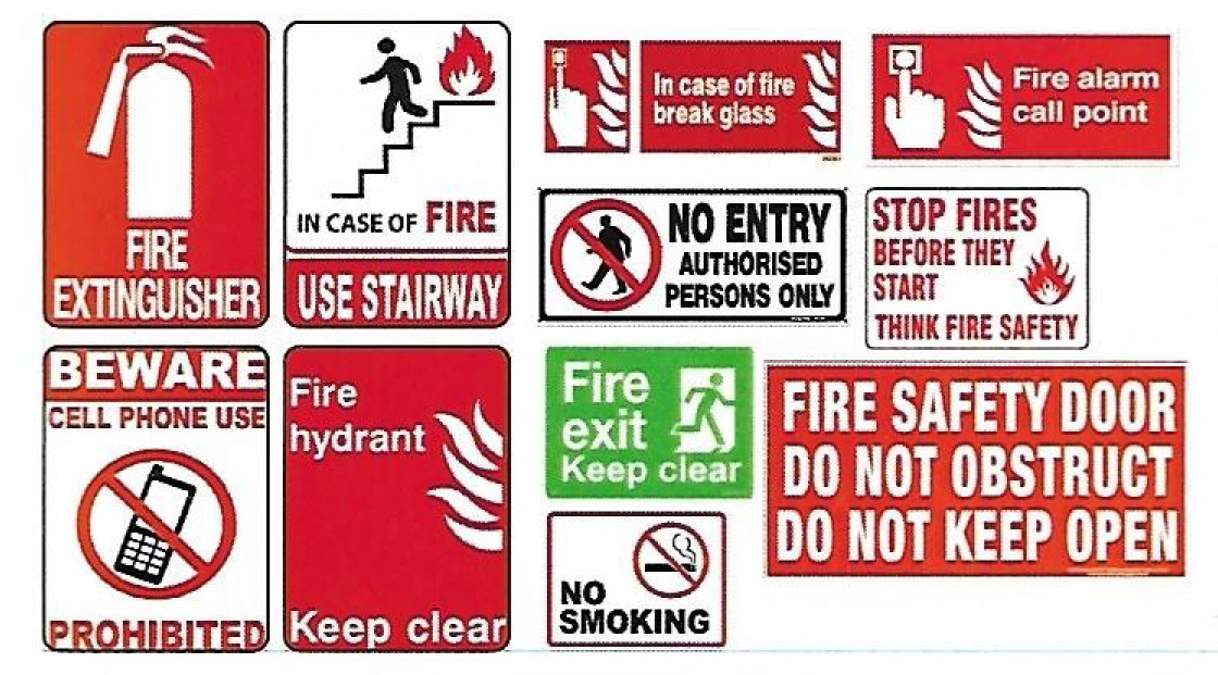 Fire Prohibitory Signages